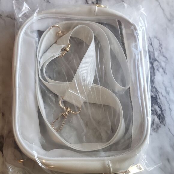 Transparent Crossbody Bag Stadium Approved and Concert Sports Event - Picture 10 of 11